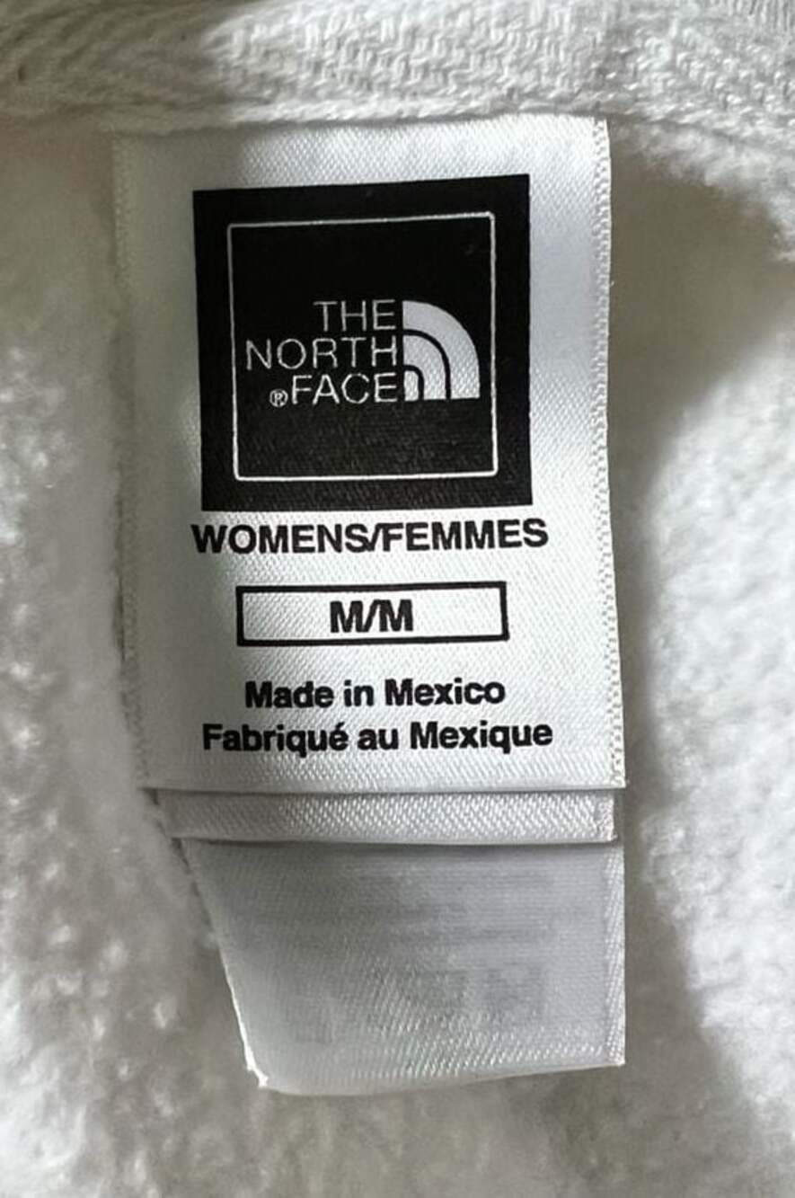 The North Face Women's Medium White Pink Logo Breast Cancer Awareness Hoodie - Picture 8 of 11
